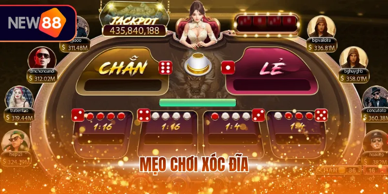 mẹo chơi Xóc Đĩa